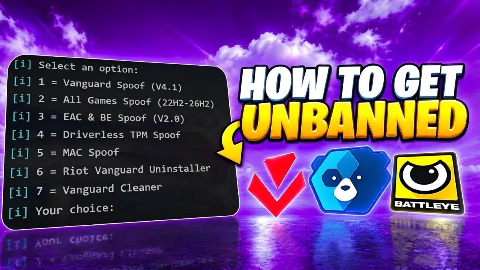 HWID Spoofer 2026 Guarantees Permanent Unbans in Any Game with Advanced Features